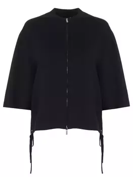 Кардиган из шелка и хлопка