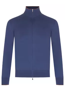 Кардиган из шелка и хлопка GRAN SASSO