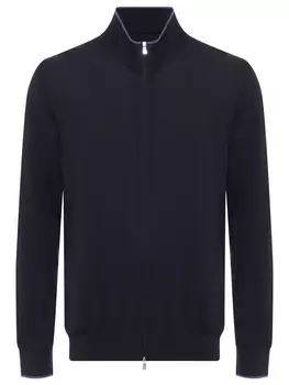 Кардиган из шелка и хлопка GRAN SASSO