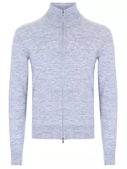 Кардиган из шерсти и шелка FIORONI CASHMERE