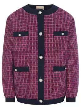 Кардиган из шерсти и вискозы BOTROIS