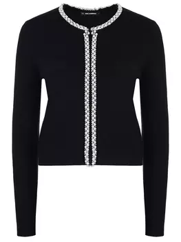 Кардиган из вискозы KARL LAGERFELD