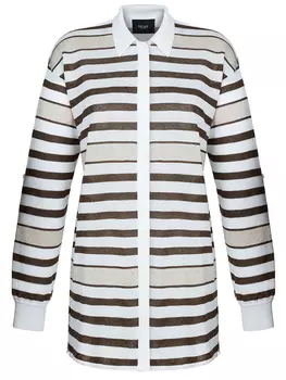 Кардиган из вискозы в полоску FREE AGE