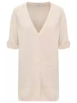 Кардиган изо льна и хлопка