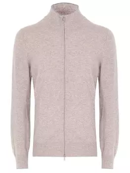 Кардиган кашемировый на молнии