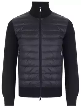 Кардиган комбинированный