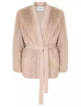 Кардиган норковый