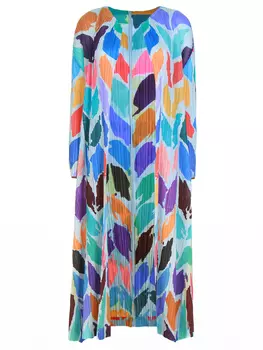 Кардиган плиссированный