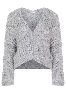 Кардиган с пайетками