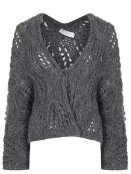 Кардиган с пайетками