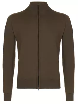 Кардиган шерстяной на молнии