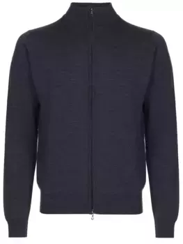 Кардиган шерстяной на молнии