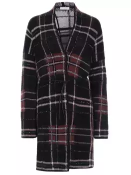 Кардиган в клетку