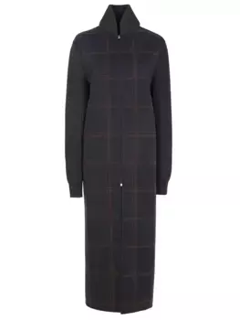 Кашемировое пальто в клетку