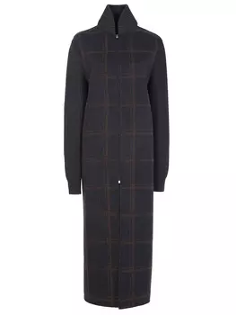 Кашемировое пальто в клетку LORO PIANA