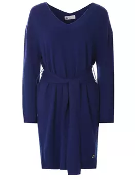 Кашемировое платье с поясом COLOMBO