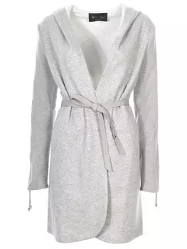 Кашемировый кардиган с поясом LORO PIANA