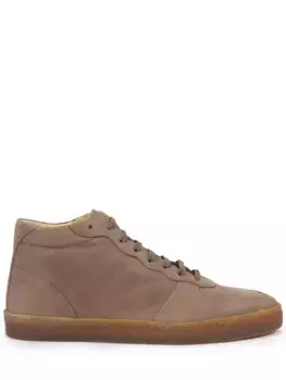 Кеды из нубука на меху