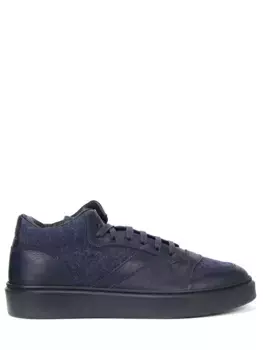 Кеды комбинированные на меху