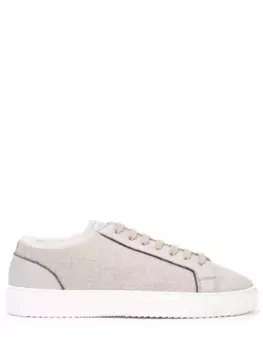 Кеды комбинированные на меху