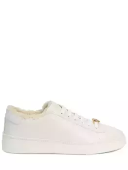 Кеды кожаные на меху