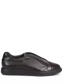 Кеды кожаные на меху