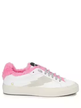 Кеды кожаные на меху