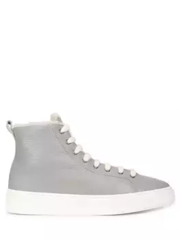 Кеды кожаные на меху