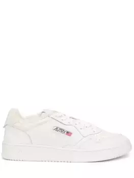 Кеды кожаные на меху