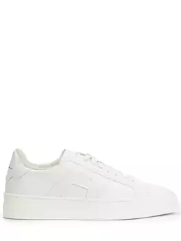 Кеды кожаные на меху