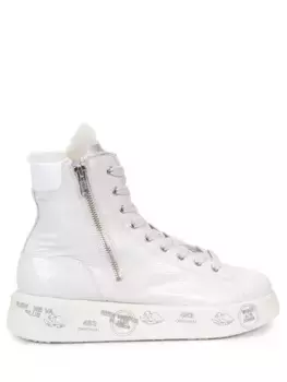 Кеды кожаные на меху Edith