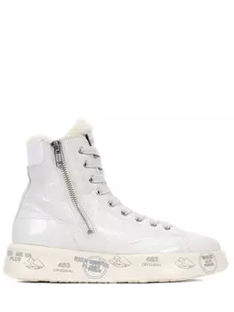 Кеды кожаные на меху Edith PREMIATA