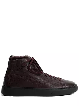 Кеды кожаные на меху H`D`S`N BARACCO