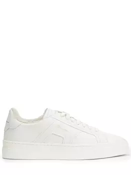 Кеды кожаные на меху