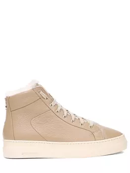 Кеды кожаные на меху STOKTON