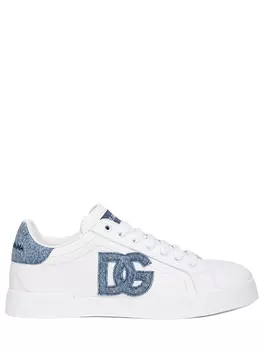 Кеды кожаные Portofino DOLCE & GABBANA