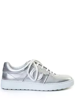 Кеды кожаные S.FERRAGAMO