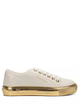 Кеды кожаные S.FERRAGAMO