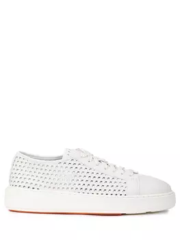 Кеды кожаные SANTONI