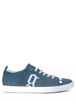 Кеды замшевые JOHN GALLIANO