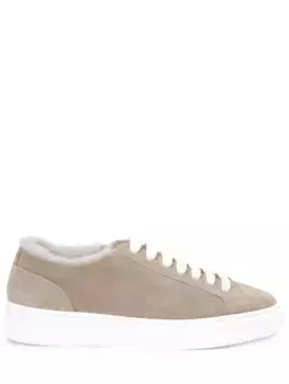 Кеды замшевые на меху