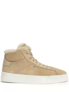 Кеды замшевые на меху