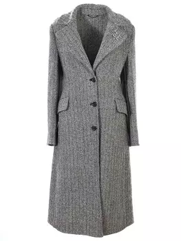 Классическое пальто из шерсти ERMANNO SCERVINO