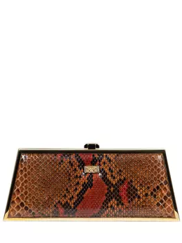 Клатч City Cell 3 из кожи питона BOA