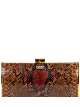 Клатч City Tube из кожи питона BOA