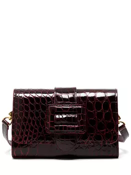 Клатч из кожи крокодила RASCHINI