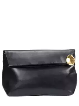 Клатч кожаный