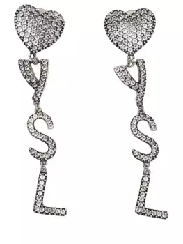 Клипсы с кристаллами