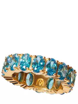 Кольцо с фианитами Sylvie blue gold VERUSCHKA