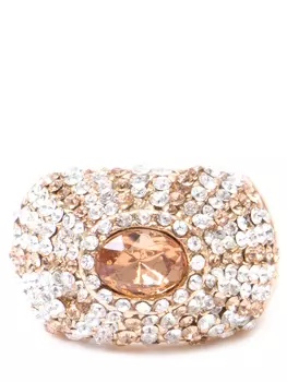 Кольцо с кристаллами